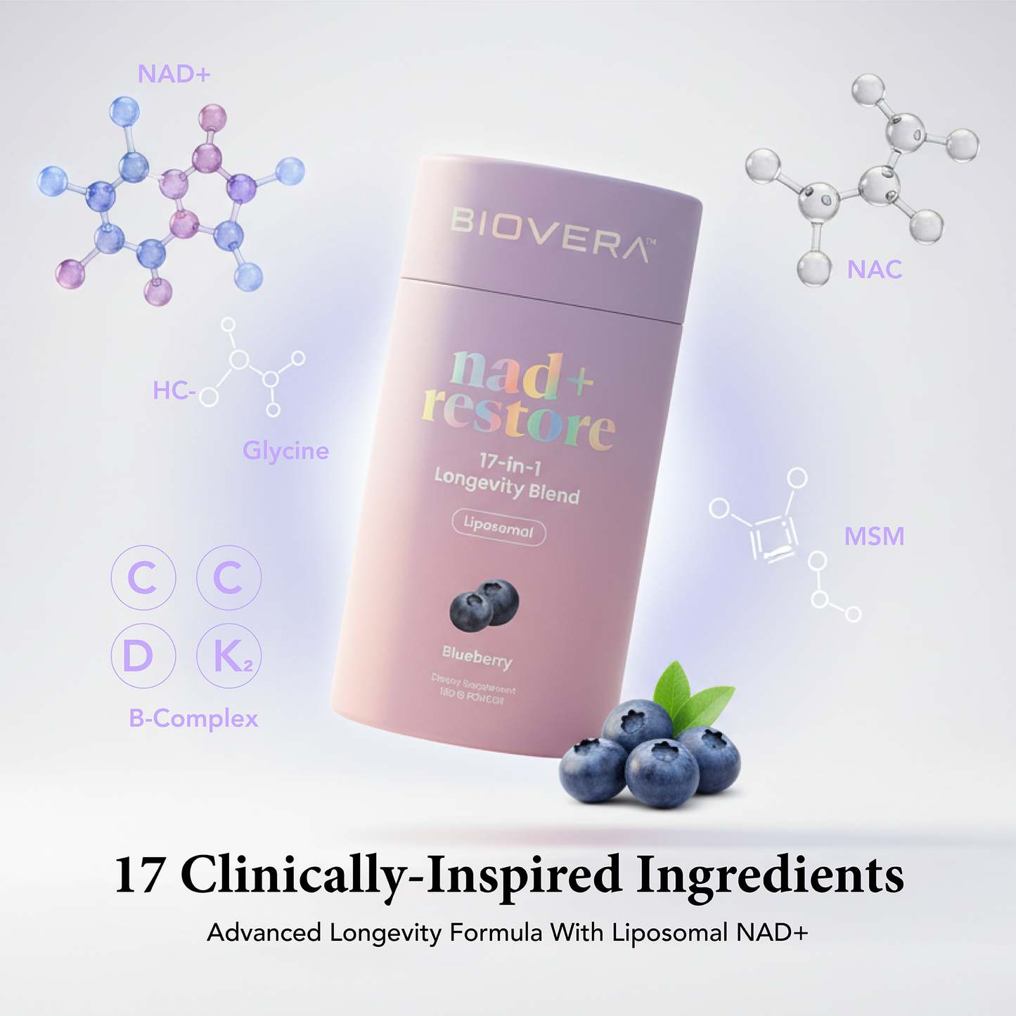 NAD⁺ Restore | 17-in-1 Longevity Blend